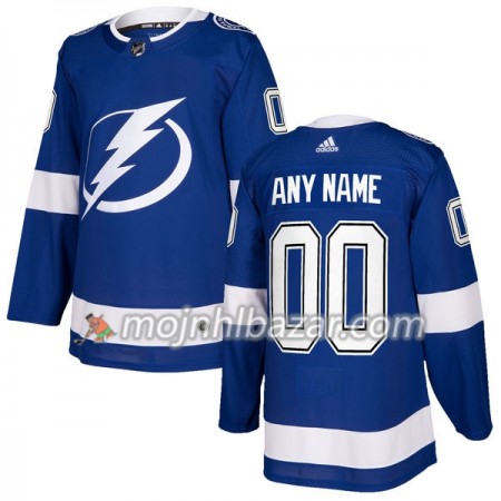 Dresovi Tampa Bay Lightning Custom Adidas 2017-2018 Plava Authentic - Muške Dresovi Tampa Bay Lightning Custom Adidas 2017-2018 Plava Authentic - Muške